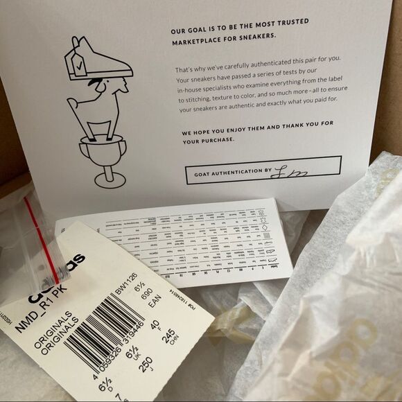 Adidas NMD R1 PK Primeknit Color Static Sneakers BW1126 US 7 - Picture 11 of 13